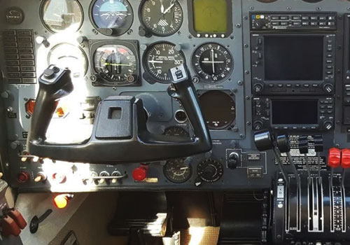 image representing aircraft avionics